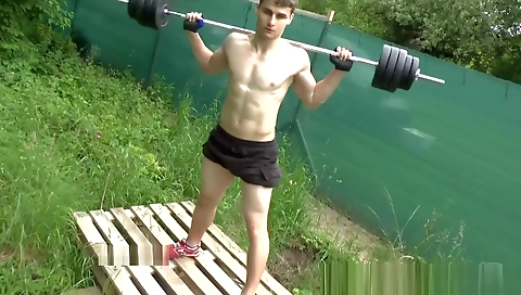 Sexy young girl shows her pussy
