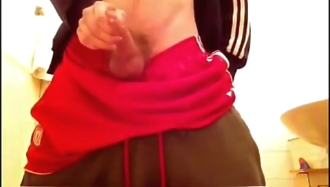 Blonde slut takes care of a huge cock