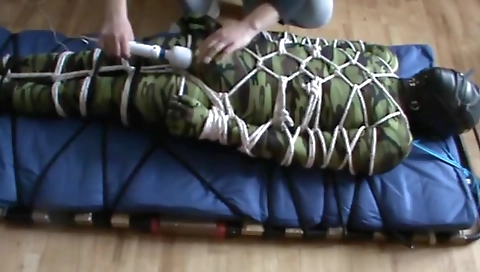 Subltty girl's tight body massage