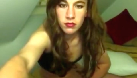 Beautiful blondie's face are in whippedass video