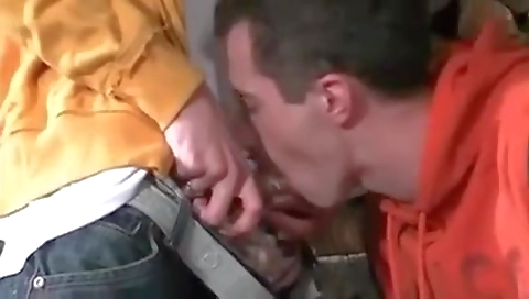 Married guy gets fucked by two guys