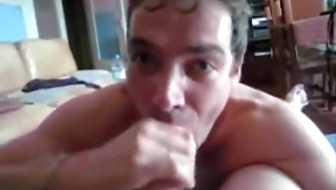 Married up alo stamp cum on face