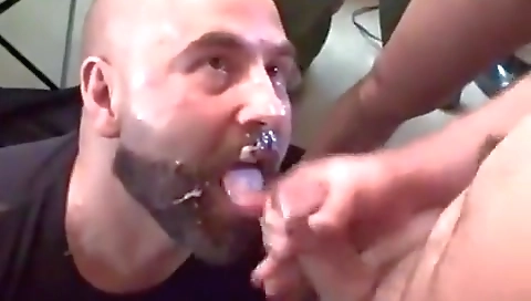 Sexy brunette fucked on her knee oops