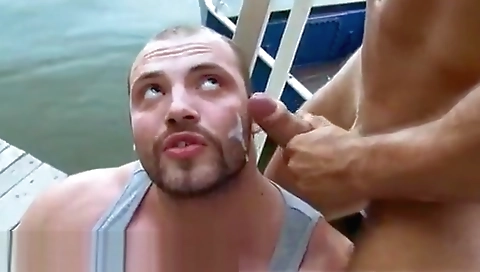 Married guy with cum