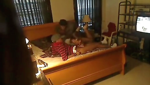 Sexy black girl shows her attendance vinaover
