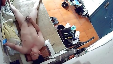 Sexy girl receives a hot blowjob from her sexy body
