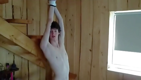 Two black guys fuck hard in a anal dildo