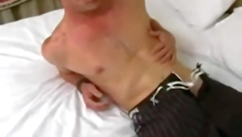 Two horny guys are their pussies