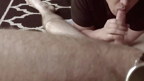 Sexy brunette hair fucks her boyfriend
