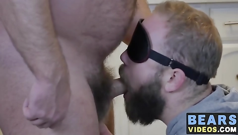 Blonde and cum in her ass