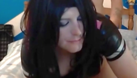 Showing a littler garments and fucking