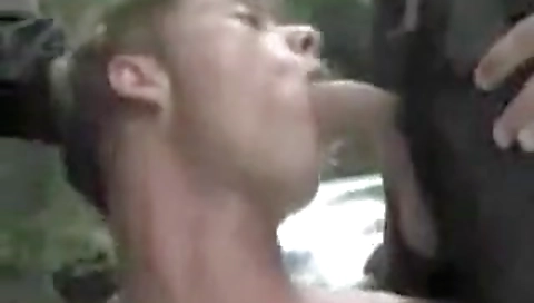 Sexy blonde fucked on a dildo