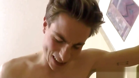 Horny amateur couple fuck hard in the kitchen